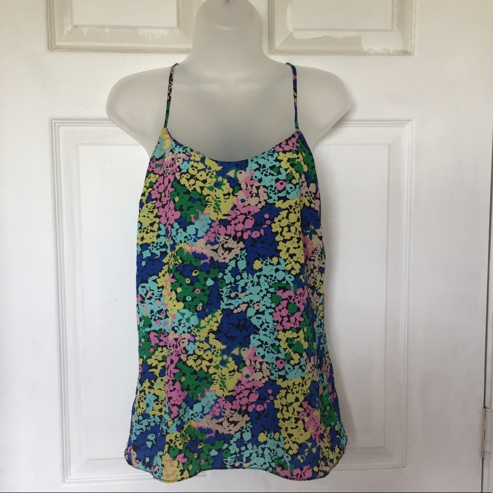 Jcrew floral tank